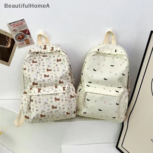 BeautifulHomeA Dễ Thương In Hình Chó Con Dachshund Ba Lô Phong Cách Đại Học Học Sinh Schoolbag Di Động Dung Tích Lớn Túi Du Lịch Nữ Tính Quà Tặng Sinh Nhật VN