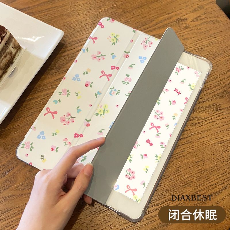 Ốp bảo vệ cho Samsung Galaxy A7 lite 8.7inch S9FE + Tab S6 lite 2024 S7 + / S8 + / S7FE S10ULTRA tab A8 vỏ s10plus 12.4inch S10 FE + A9 + Phim hoạt hình Vỏ máy tính bảng dễ thương Giá đỡ bút chì
