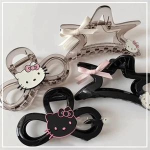 Kẹp tóc hai mặt cho bé gái lên mái updo, kiểu dáng đáng yêu như nhân vật Kitty Cat và cá Mập,series ngọt ngào và mát mẻ