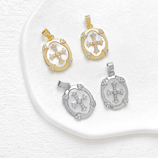 14k Đồng Clad Vàng Giữ Màu Fritillary Mica Mặt Dây Chuyền Tự Làm Handmade Trang Sức Vòng Tay Vòng Cổ Bông Tai Phụ Kiện