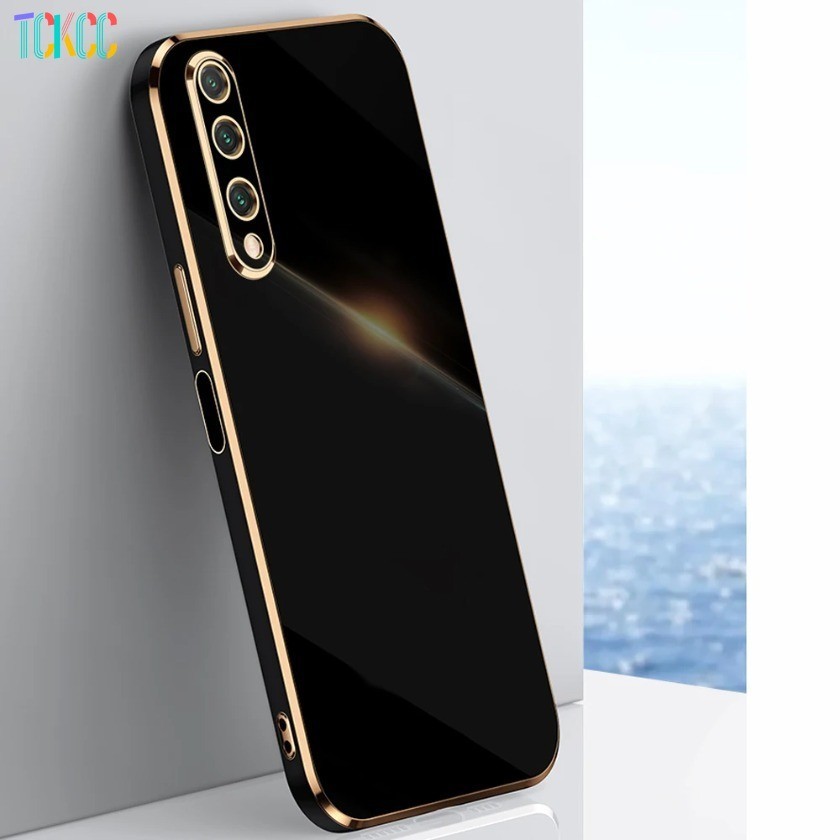 Dành Cho Huawei Y9s Ốp Lưng Huawei P smart Pro 2019 Vỏ Điện Thoại Mạ Vuông Sang Trọng STK-L21 STK-LX3 STK-L22 Ốp Lưng Chống Sốc