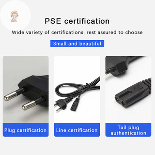 TWE Chất Lượng Cao 0.6m EU Dây Nối Dài Cáp Nguồn 8 Euro Cắm Cáp AC Cho Màn Hình Tivi Nguồn Điện VN