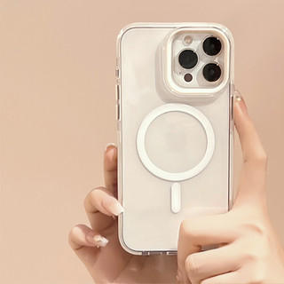 Ốp Điện Thoại Tpu Từ Tính Trong Suốt Cho IPhone 15 15pro Max 13 Mini 14 14pro 14max 12 11 Pro Max IX XR SE2 Plus Bìa Cứng p2