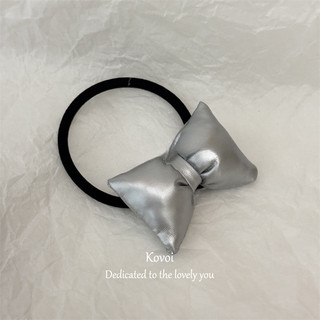 Kovoi / Phiên bản hàn quốc Thiết kế thích hợp Vòng tóc nơ ba chiều phù hợp cho mọi trận đấu Dây buộc tóc đuôi ngựa chạy Vỏ da công chúa Dây buộc đầu