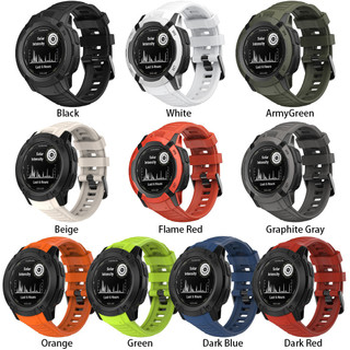 No Gaps Dây đeo silicon 26mm cho Garmin Instinct 2X Solar - Phụ kiện thay thế dây đeo đồng hồ phiên bản chiến thuật