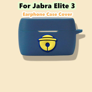 [imamura] Dành Cho Jabra Elite 3 Vỏ Silicon Mềm Màu Trơn Hợp Thời Trang Vỏ Hoạt Hình