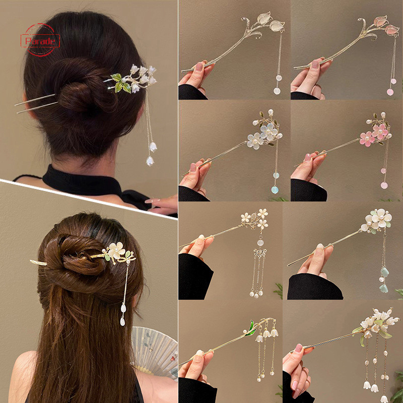 Kẹp tóc kim loại thời trang nữ, phụ kiện trang sức tóc phong cách vintage, trang trí tóc