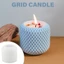 Unstop * Khuôn Silicon Handmade Khuôn Cốc Khuôn Hình Tròn Giá Đỡ Khuôn Kết Cấu Silicon Thủ Công Khuôn Cho Cốc