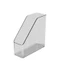 Khay đứng trong suốt đựng sách tài liệu để bàn decor 22.2x8cm