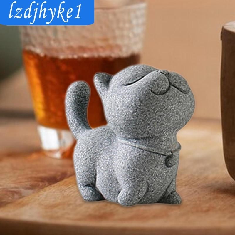 Trà đá Thú cưng Trang trí động vật vui nhộn Máy tính để bàn Trang trại Những người yêu thích Quà tặng Mèo