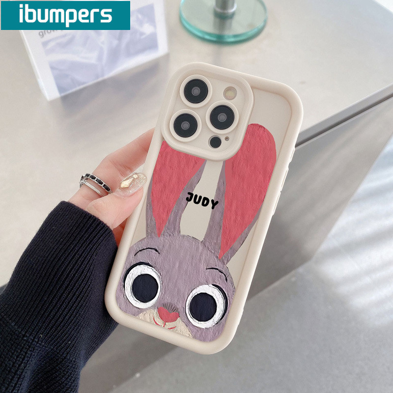 ibumpers Ốp lưng Iphone cute đẹp Nick Judy In hình Anime Couple Ốp điện thoại Dày dặn Chống rơi Silicone Mềm Chống bẩn Chống sốc Cho Iphone 15 14 12 13 11 Pro Max IP 7 8 Plus Iphon X XS XR Xs Max