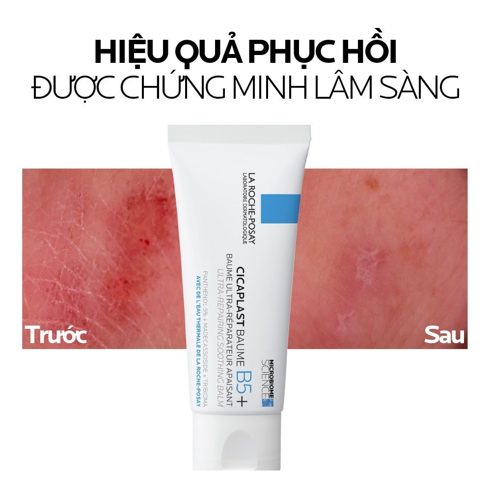 Kem Dưỡng La Roche-Posay Cicaplast Baume B5+ Ultra Reparateur Apaisant Làm Dịu Mát, Phục Hồi Da 40ml
