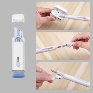 Bộ Dụng Cụ Vệ Sinh Laptop - Máy tính - Bàn Phím - Tai Nghe Airpod Đa Năng 7 in 1 Siêu Nhỏ Gọn Macbox  SUNND