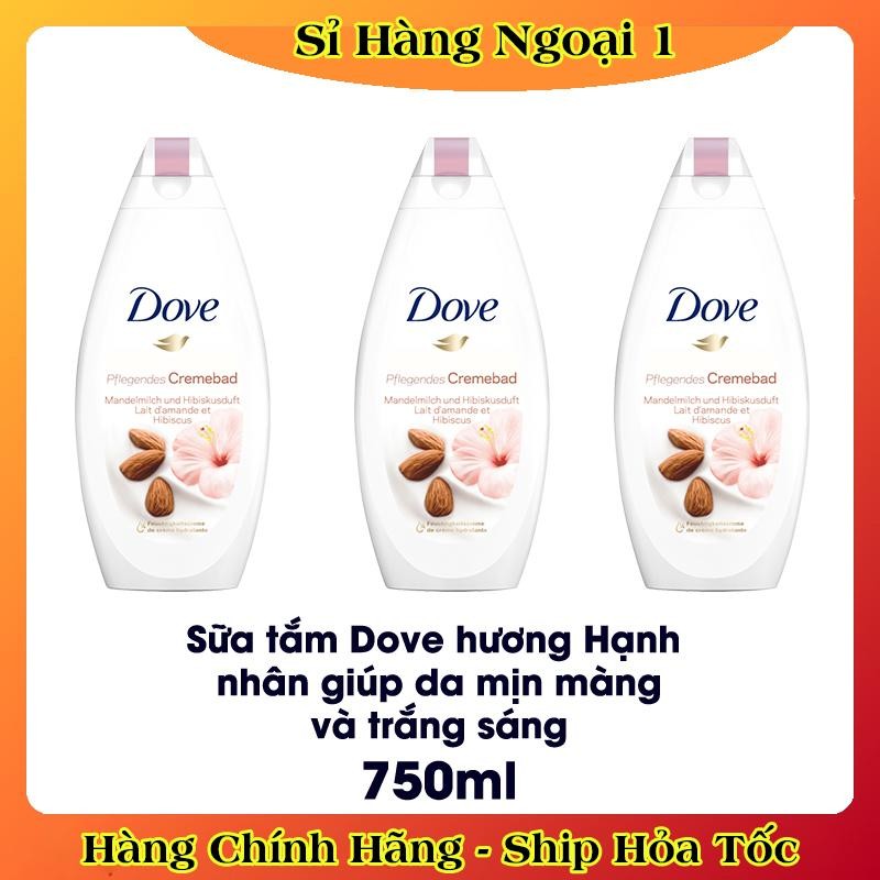 Bộ Dưỡng thể/Tẩy da chết toàn thân Dove Body Youghurt giúp trắng da và mềm mịn của Đức - DATE MỚI ĐỦ BILL