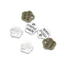Flgo 200 Chiếc Hợp Kim Độc Đáo Chữ Charm Hoa Họa Tiết Mặt Dây Chuyền Để Làm Đồ Trang Sức