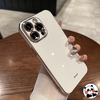 Ốp Mạ Sang Trọng Cho Honor X9A X9B X8A X8B X8 X7 X7A X7B X6 X6A X5 Plus 5G 4G Vỏ Điện Thoại TPU Mềm Mại Doanh Nghiệp Đơn Giản