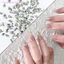 50 / 100 Chiếc Móng Tay Nghệ Thuật Kim Cương Giả Thủy Tinh Pha Lê Flatback Hình Hỗn Hợp Lấp Lánh DIY Phụ Kiện Làm Móng Tay [Làm Đẹp]