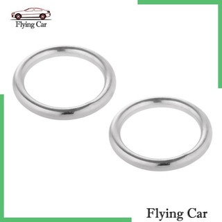 Set 2 Vòng Hàn Hình Chữ O Bằng Thép Không Gỉ 304 25mm-5X25Mm