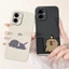 Dành Cho Samsung A06 Ốp Lưng A065F Thời Trang Dễ Thương Hoa Mèo Sơn Đen Silicon Ốp Lưng Điện Thoại Samsung Galaxy A06