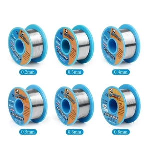 MECHANIC TY-V866 0.2 / 0.3 / 0.4 / 0.5 / 0.6 / 0.8mm Sn63 / Pb37 Lõi nhựa mềm 183°C Điểm nóng chảy Dây hàn Công cụ hàn 1.0-3.0%