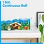Nhãn dán viền trang trí Giáng sinh tuyệt vời, Nhãn dán khung cửa sổ thủ công thủ công Nhãn dán tường, Quà tặng Decal treo tường Xmas Trang trí tiệc Băng giấy