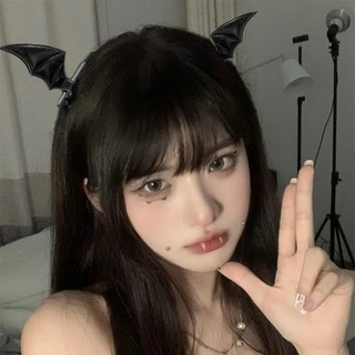 1-5 Cặp Kẹp Tóc Hình Cánh Dơi Nhiều Màu - Gothic Punk Devil Kẹp Tóc - Tiệc Halloween Cosplay Dress Up Barrettes