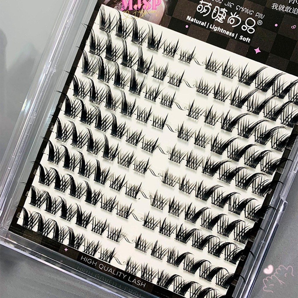 IOIIK Lash Cluster DIY Eyelash Extension Quick & Easy DIY Cosplay Lông mi giả
