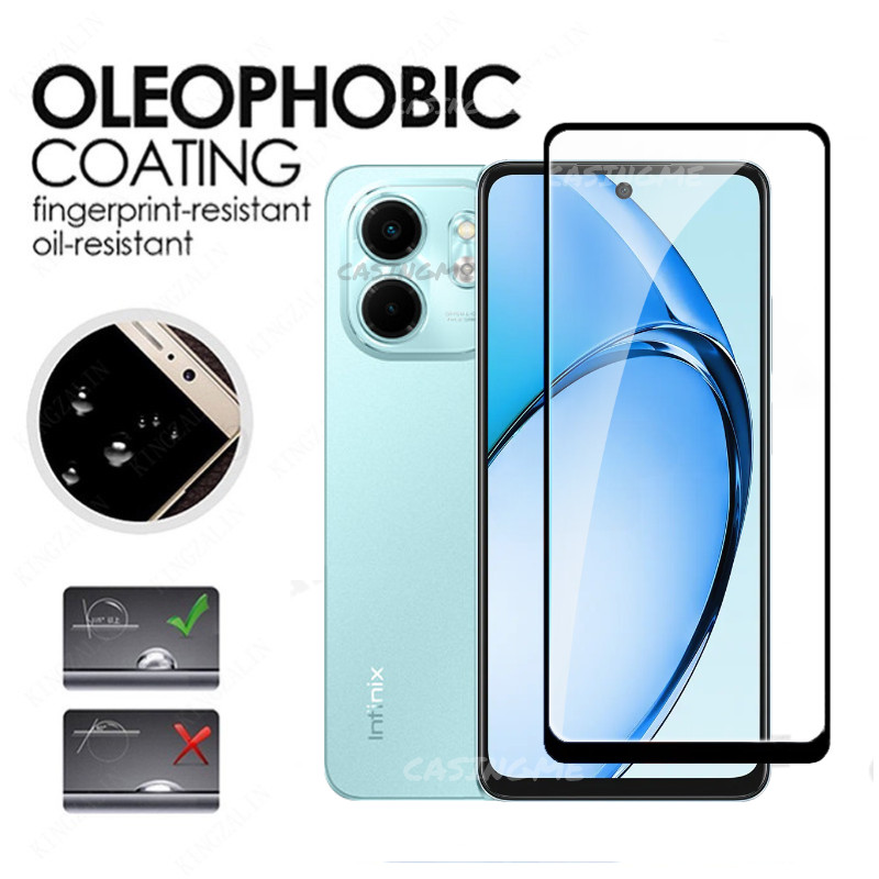 Infinix Smart 9 2024 2in1 Phim bảo vệ màn hình Bảo vệ màn hình điện thoại trong suốt cho Infinix Smart 10 Plus 10 HD Smart9 9Smart Pro Plus 4G 5G 2024 Kính cường lực Ống kính máy ảnh