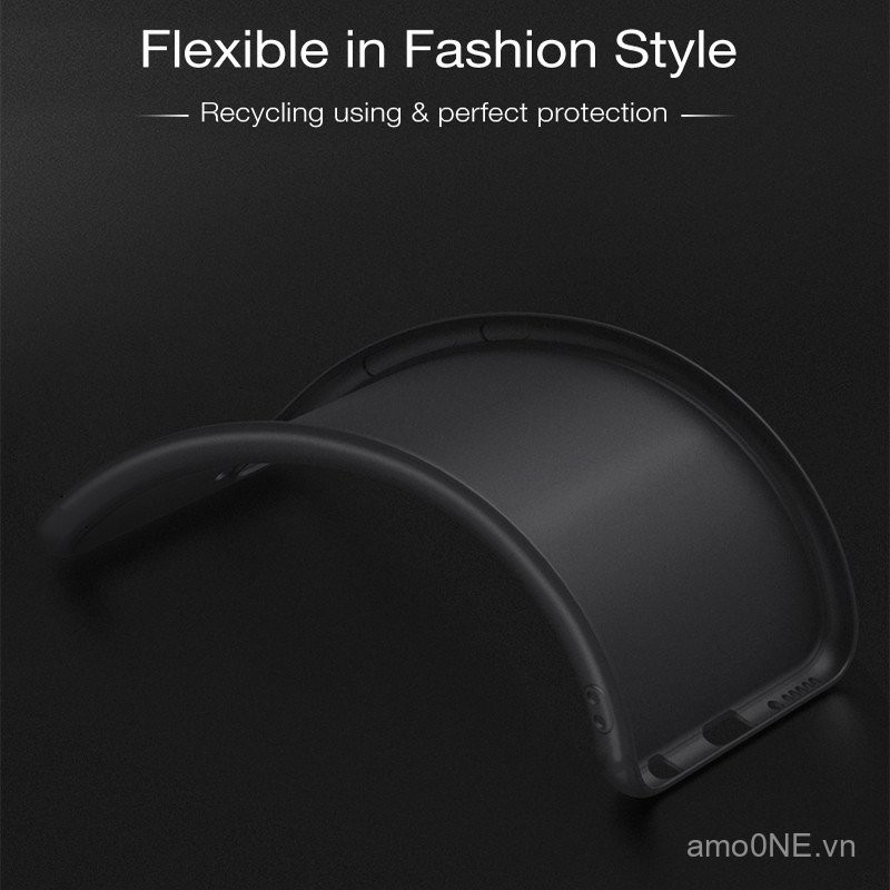 Ốp xà phòng silicon mềm tối giản bảo vệ máy ảnh 6.4 inch cho Oppo RENO cph1917 Ốp Chống vân tay mờ mịn gkoy