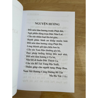 Sách - Hồng Danh Sám Hối, Nghi Thức Cầu An Cầu Siêu, Bổn Môn Pháp Hoa Kinh, Kinh Dược sư ( HT Thích Trí Quảng)