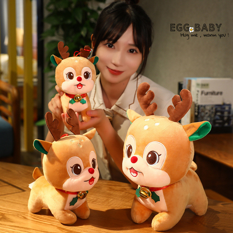 Quà Tặng Giáng Sinh Series Sang Trọng Đồ Chơi Trái Cây An Toàn Ông Già Noel Nai Sừng Tấm Cây Giáng Sinh Búp Bê Ngày Lễ Dễ Thương Quà Tặng Cho Bạn Bè Trang Trí Ngày Lễ