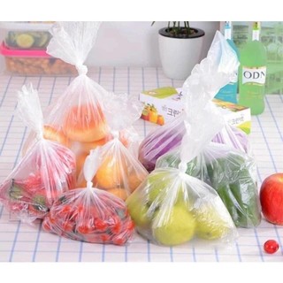 Set 3 cuộn túi đựng thực phẩm trong suốt nhiều kích thước tiện dụng #A218