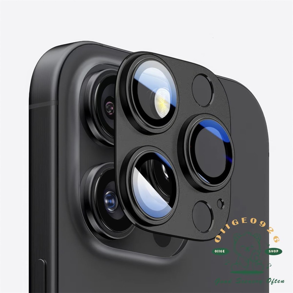 【 Phim ống kính iPhone16 】 Phim ống kính kim loại 4K màu sa mạc cho Iphone15 Pro Max 14 13 12 11 Plus Kính cường lực độ phân giải cao Thanh thứ hai