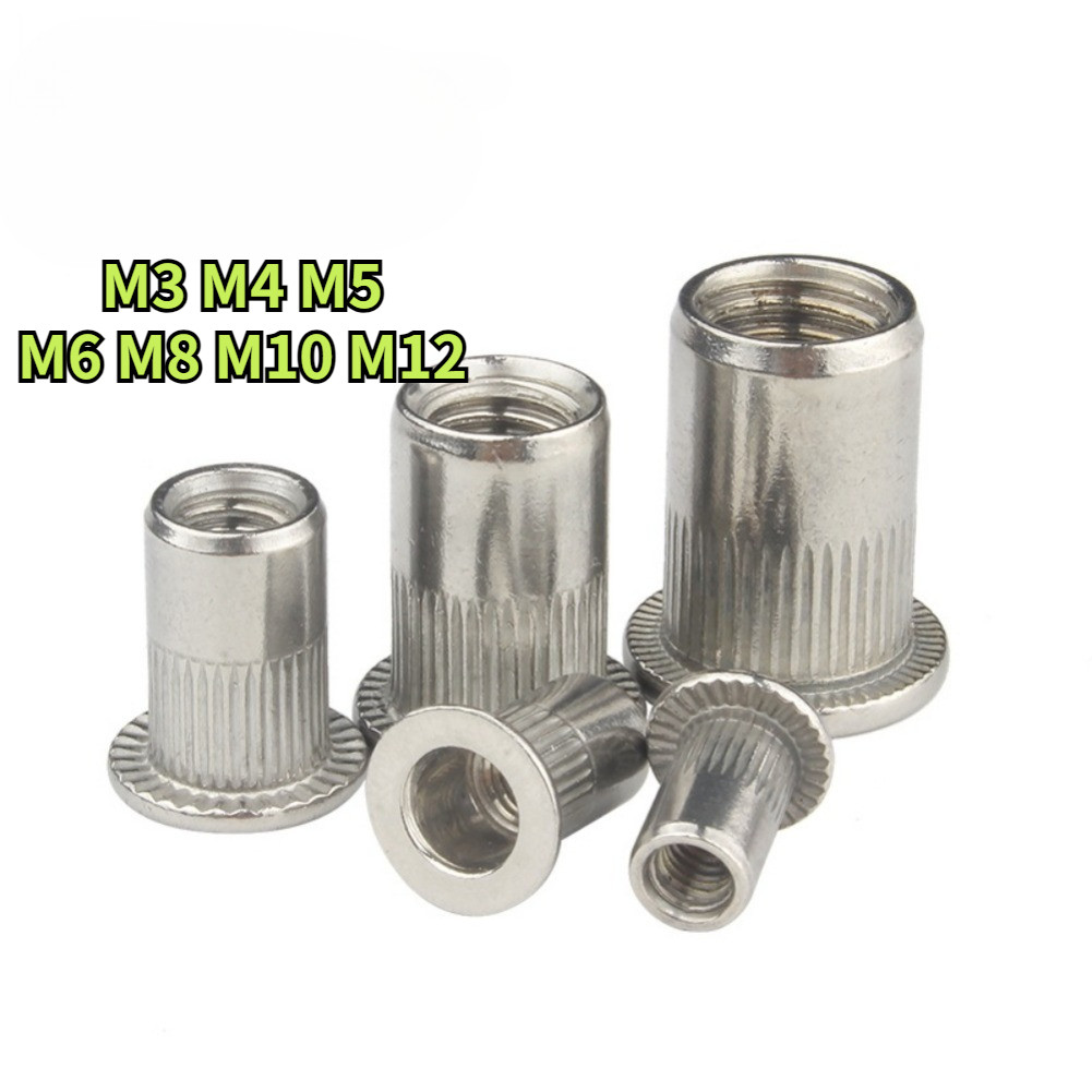 [Fgh-vn1] đai ốc rút, ecu rivet rút, tán rút các loại inox 304 /Tán ecu ...