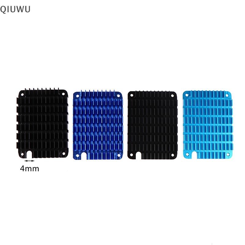Tản nhiệt hợp kim nhôm QIUWU cho mô-đun tính toán Raspberry Pi 4 CM4,55 * 40 * 5 / 55 * 40 * 11MM.