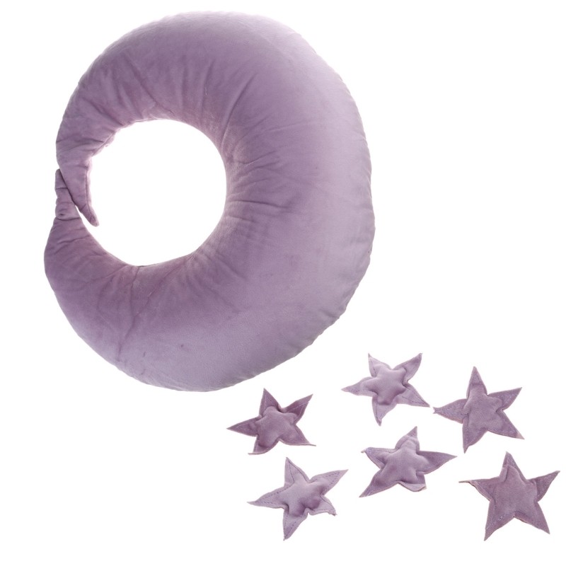 MIS Baby Poseing Moon Gối Ngôi Sao Bộ Đạo Cụ Chụp Ảnh Sơ Sinh Trẻ Sơ Sinh Phụ Kiện Ảnh