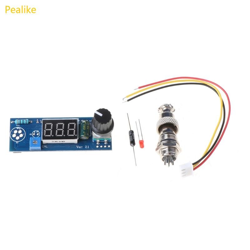 Bộ điều khiển nhiệt độ trạm hàn kỹ thuật số Pealike cho tay cầm HAKKO T12
