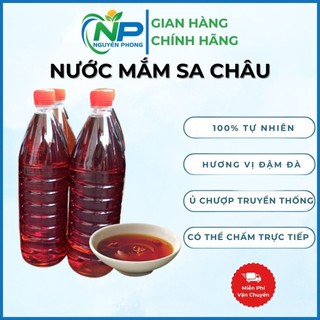 [MẮM CHẮT LOẠI ĐẶC BIỆT] 500ML Nước Mắm Sa Châu Truyền Thống - Hàng Chuẩn - Chất Lượng -  Siêu Ngon - Đặc Sản Nam Định