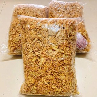 Hành tím phi giòn, hành khô ăn với bánh tráng trộn hủ tiếu, bánh ướt, gói 500g, 1kg giá rẻ nhà làm. Vàng ngon food