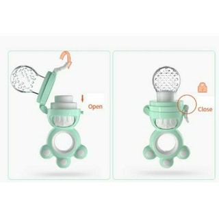 Túi Nhai Misuta chống hóc cho bé tập Ăn Dặm kèm 3 núm size