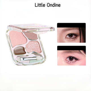 Little Ondine Bốn Màu Nằm tằm Bảng Phấn Mắt Làm Sáng Ngọc Trai Nổi Bật Đường Viền Một Màu Tự Nhiên Kết Xuất Phấn Mắt Bảng