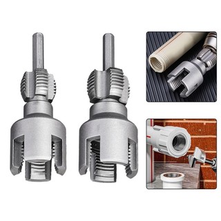 Dụng Cụ Mở Ren Ống Nước Đa Năng – Khai Thác Ren Trong Ngoài 20MM 25MM Gắn Máy Khoan