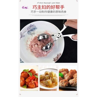 Dụng cụ làm thịt viên bằng thép không gỉ - Khuôn cơm để sử dụng trong nhà bếp