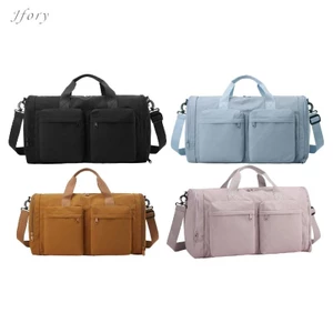 Túi Duffel Du Lịch Jfory Túi Tập Gym Có Thể Gập Lại Dung Tích Lớn Người Tổ Chức Hạng Nặng Có Ngăn Giày Cho Phòng Tập Gym Thể Dục Thể Thao Du Lịch
