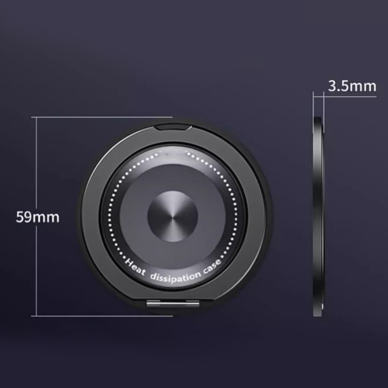 Treeling Điện Thoại Di Động Lưng Đứng Xoay 360 Độ Điện Thoại Cầm Đứng Ngón Tay Cầm Từ Tính Giá Đỡ Cho Điện Thoại 16 15