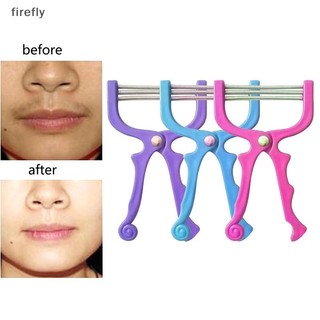[Firefly] Dụng cụ nhổ lông cho nữ Dụng cụ tẩy lông mặt cầm tay an toàn Lò xo ren mặt Defeherer [VN]