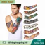 Tay Áo Hình Xăm Tattoo – Bao Tay Chống Nắng, Co Giãn, Phong Cách Cá Tính