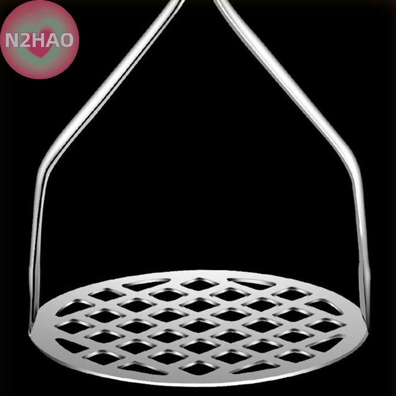 N2HAO Tiện Ích Nhà Bếp Sáng Tạo Bùn Báo Chí Masher Puree Máy Làm Nước ép Khoai Tây Inox Máy Nghiền Đẩy Dụng Cụ Trái Cây Cocina Cozinha n