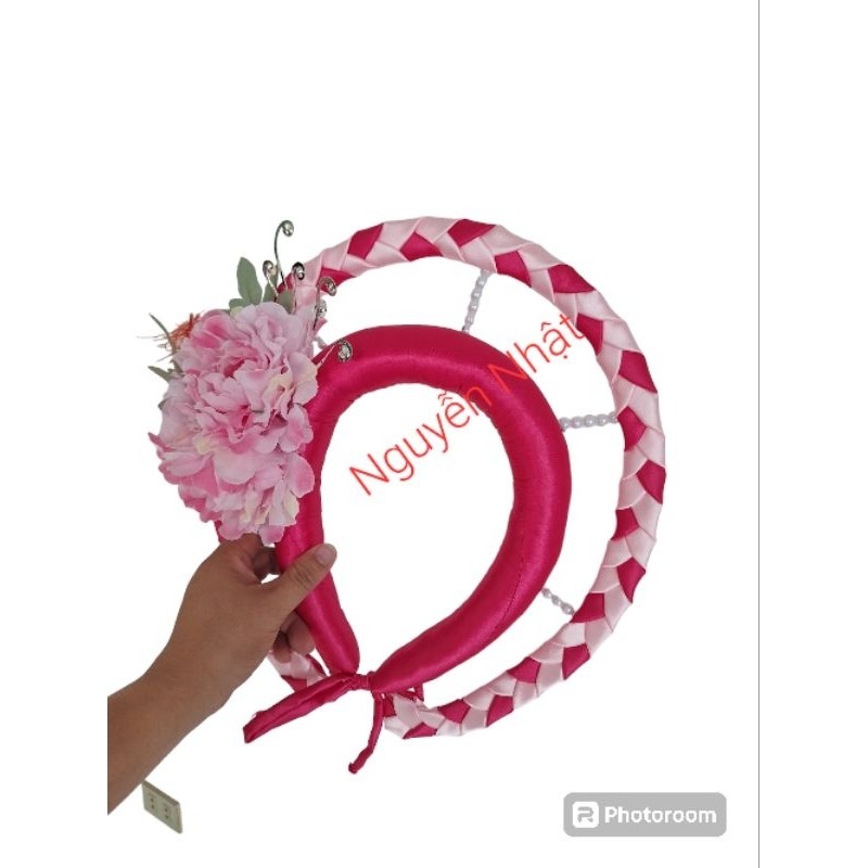 (1 cái) Vấn tầng dùng để đội đầu khi biểu diễn văn nghệ được làm chắc chắn hợp thời trang có sẵn đủ màu