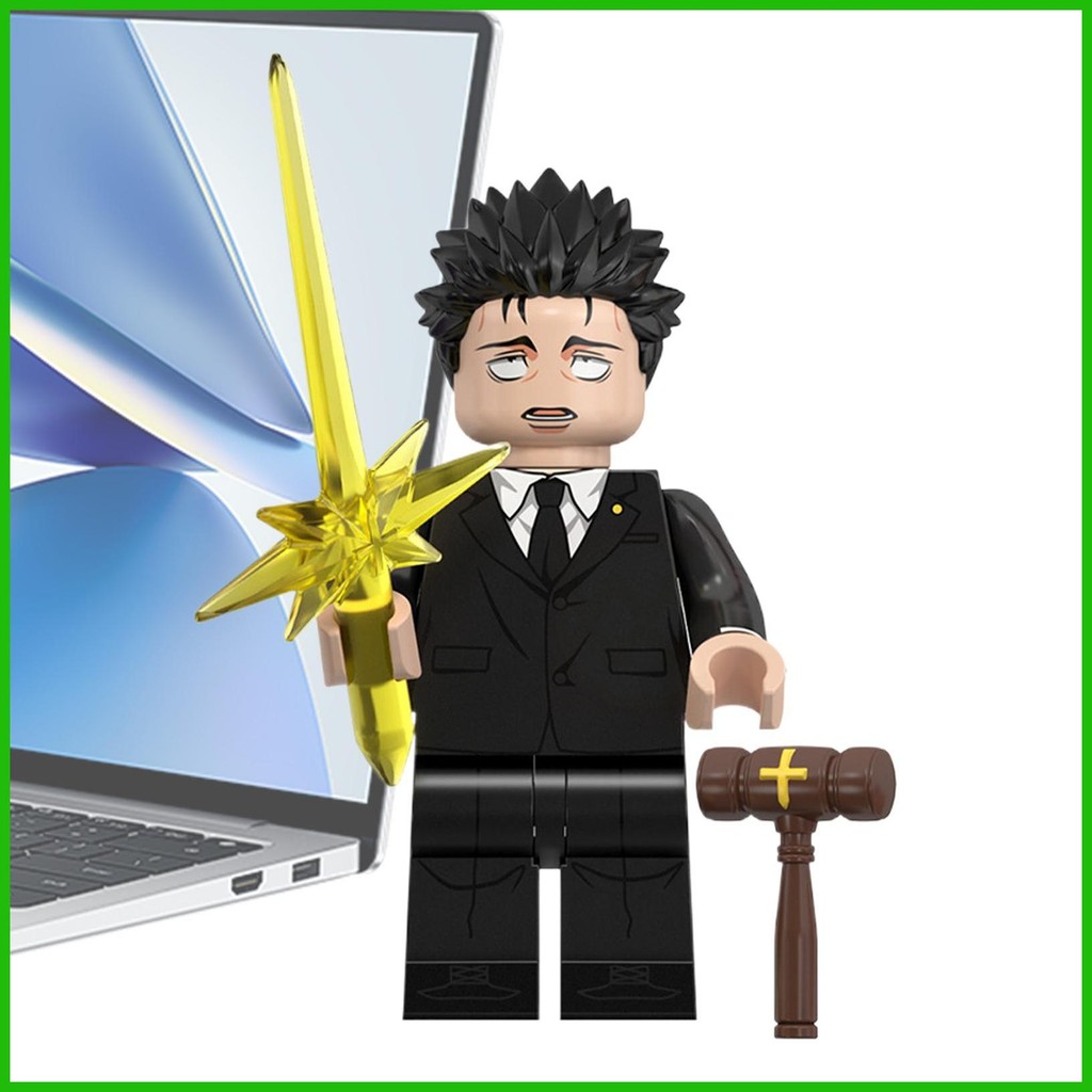 Khối Xây Dựng Cho Trẻ Em Anime Hình Xây Dựng Bộ Đồ Chơi Lắp Ráp Giáo Dục Playset Nhân Vật Hành Động saixit2vn